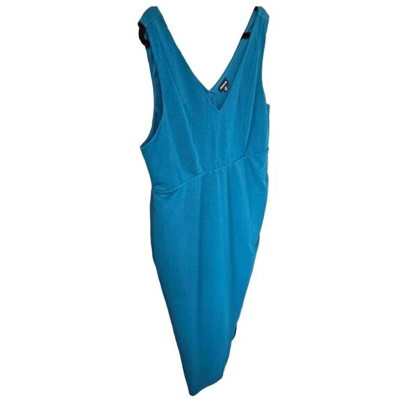 I'm TORRIDโPlus Size Maxi Stretch Crepe V- Neck Column Dress Size 20 - Picture 2 of 16